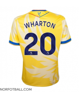 Billige Fotballdrakt Crystal Palace Adam Wharton #20 Replika Bortedrakt 2024-25 Kortermet